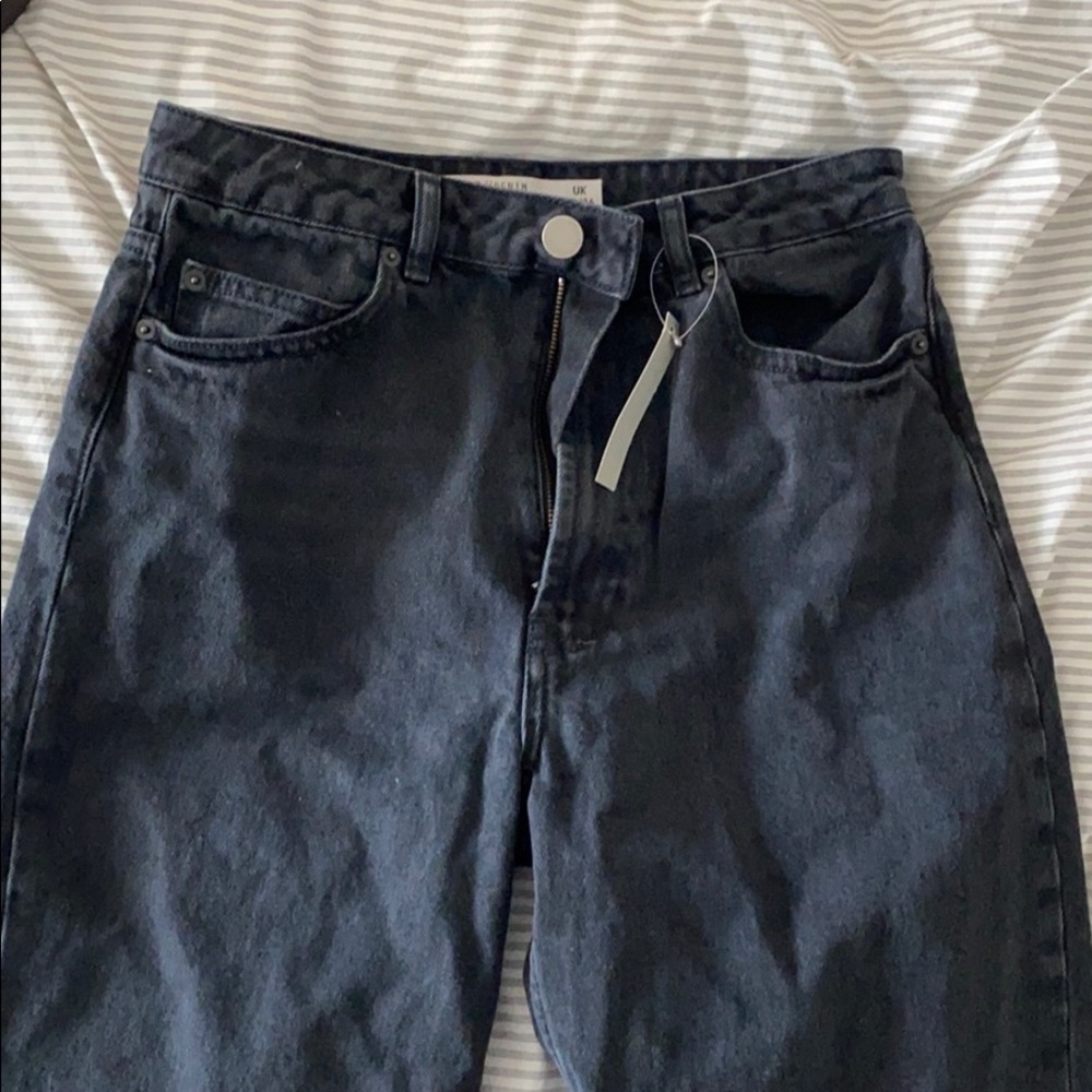 ASOS Black Mom Jeans